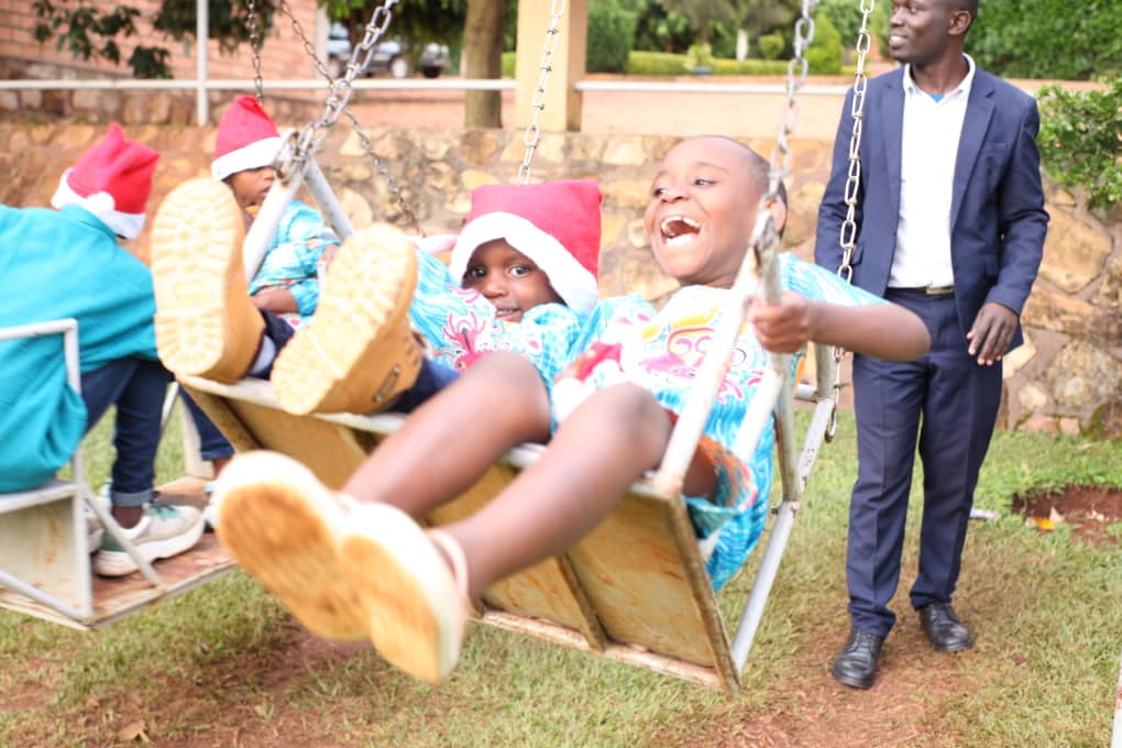 Youth smiling